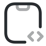 Mobile Programming SVG Icon